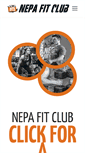 Mobile Screenshot of nepafitclub.com